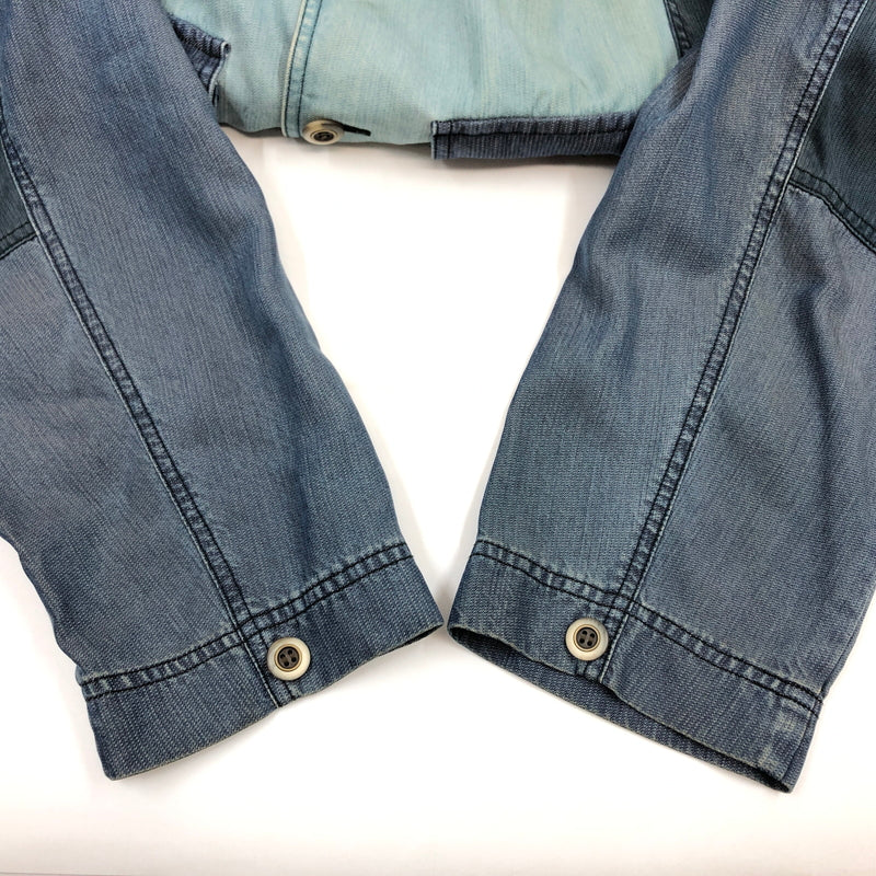 【中古品】【メンズ】 LANCEL ランセル DOCKING WORK JACKET ドッキング ワークジャケット アウター 146-260810-hn-08-fur サイズ：M カラー：インディゴ 万代Net店