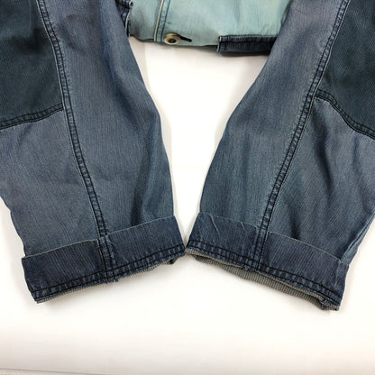 【中古品】【メンズ】 LANCEL ランセル DOCKING WORK JACKET ドッキング ワークジャケット アウター 146-260810-hn-08-fur サイズ：M カラー：インディゴ 万代Net店