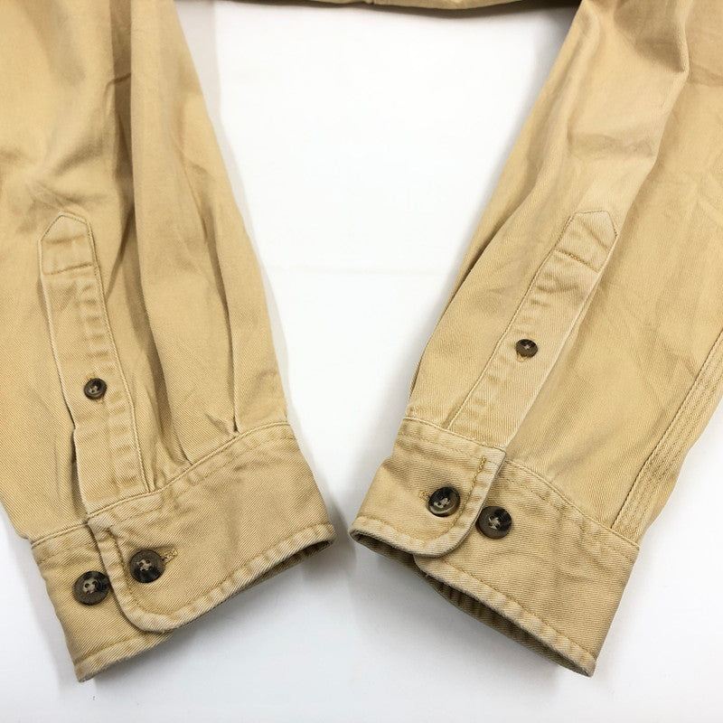 【現状渡し品】【メンズ】 Carhartt カーハート 長袖シャツ カジュアルシャツ トップス 146-251215-hn-01-fur サイズ：M カラー：ベージュ系 万代Net店