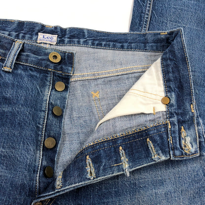 【中古品】【メンズ】 LEE リー × WAREHOUSE ウエアハウス 101B COWBOY DENIM PANTS 95988 ハウスマークタグ カウボーイ デニムパンツ ボトムス 156-260810-hn-09-fur サイズ：32 カラー：インディゴ 万代Net店