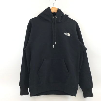 【中古品】【メンズ/レディース】 THE NORTH FACE ザ・ノースフェイス SQUARE LOGO HOODIE NT62338 スクエアロゴ フーディ パーカー スウェット トップス 144-260810-hn-10-fur サイズ：M カラー：ブラック 万代Net店