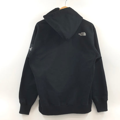 【中古品】【メンズ/レディース】 THE NORTH FACE ザ・ノースフェイス SQUARE LOGO HOODIE NT62338 スクエアロゴ フーディ パーカー スウェット トップス 144-260810-hn-10-fur サイズ：M カラー：ブラック 万代Net店