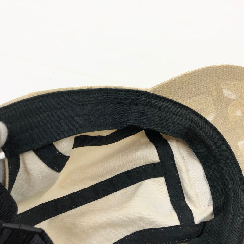 【中古品】【メンズ/レディース】 Supreme シュプリーム 20AW BLOCKS CAMP CAP ブロックス キャンプ キャップ 帽子 185-260302-hn-01-fur サイズ：フリー カラー：ベージュ系 万代Net店
