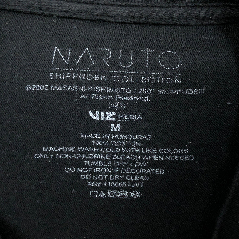 【中古品】【メンズ】 NARUTO SHIPPUDEN -ナルト- 疾風伝 c2002 "NINE TAILS" L/S PRINT TEE プリント 長袖Tシャツ トップス 146-260812-hn-01-fur サイズ：M カラー：ブラック 万代Net店