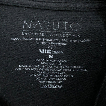 【中古品】【メンズ】 NARUTO SHIPPUDEN -ナルト- 疾風伝 c2002 "NINE TAILS" L/S PRINT TEE プリント 長袖Tシャツ トップス 146-260812-hn-01-fur サイズ：M カラー：ブラック 万代Net店