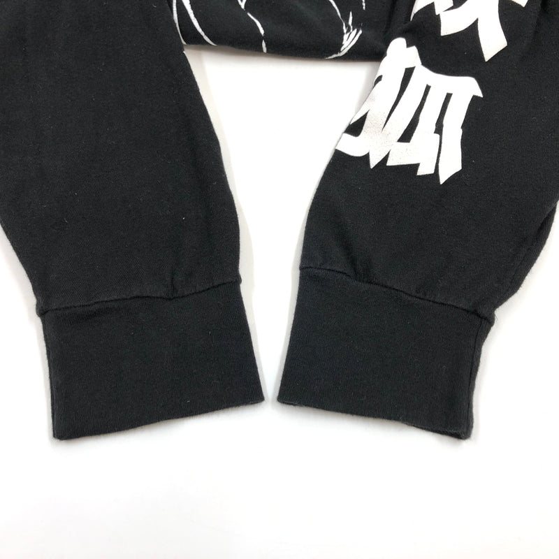 【中古品】【メンズ】 NARUTO SHIPPUDEN -ナルト- 疾風伝 c2002 "NINE TAILS" L/S PRINT TEE プリント 長袖Tシャツ トップス 146-260812-hn-01-fur サイズ：M カラー：ブラック 万代Net店