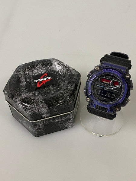 【中古品】【メンズ】 CASIO カシオ G-SHOCK ジーショック GA-900 SERIES アナデジ クォーツ腕時計 GA-900TS-6AJF メンズ ウォッチ 196-241129-em-05-min カラー：ブラック/パープル 万代Net店