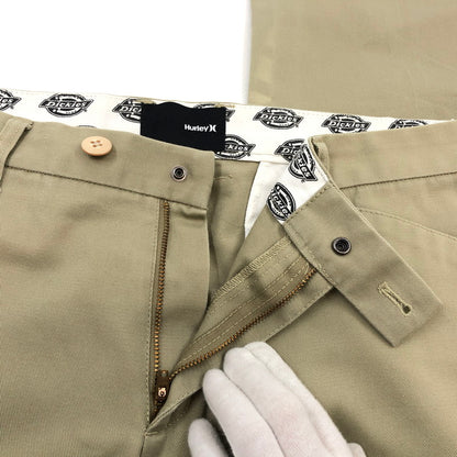 【中古品】【メンズ】 Dickies ディッキーズ × Hurley ハーレー WORK PANTS ワークパンツ ボトムス 158-260302-hn-02-fur サイズ：34 カラー：ベージュ系 万代Net店