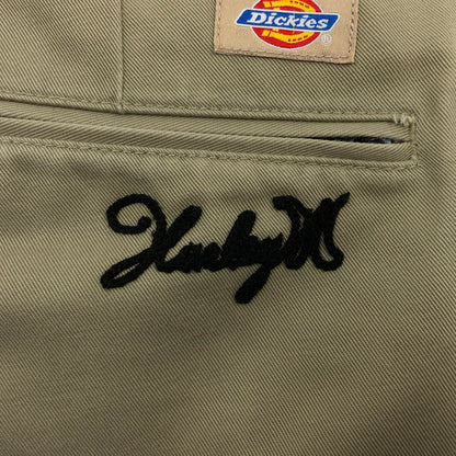 【中古品】【メンズ】 Dickies ディッキーズ × Hurley ハーレー WORK PANTS ワークパンツ ボトムス 158-260302-hn-02-fur サイズ：34 カラー：ベージュ系 万代Net店