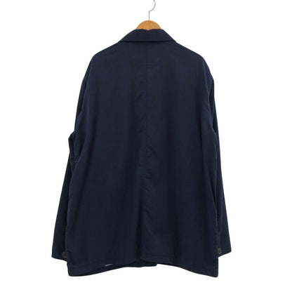 【中古品】【メンズ】 Eddie Bauer エディー・バウアー ステンカラーコート アウター 144-251215-hn-03-fur サイズ：XL カラー：ネイビー 万代Net店