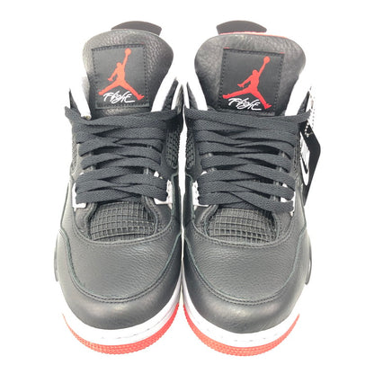 【中古美品】【メンズ/レディース】 NIKE ナイキ FV5029-006 AIR JORDAN 4 RETRO BLACK FIRE RED-CEMENT GREY 160-251014-SY-02-iwa 万代Net店
