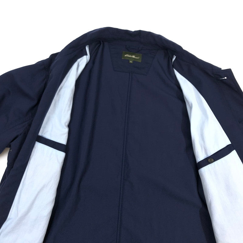 【中古品】【メンズ】 Eddie Bauer エディー・バウアー ステンカラーコート アウター 144-251215-hn-03-fur サイズ：XL カラー：ネイビー 万代Net店