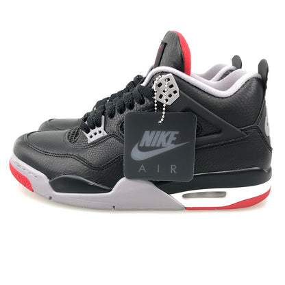 【中古美品】【メンズ/レディース】 NIKE ナイキ FV5029-006 AIR JORDAN 4 RETRO BLACK FIRE RED-CEMENT GREY 160-251014-SY-02-iwa 万代Net店