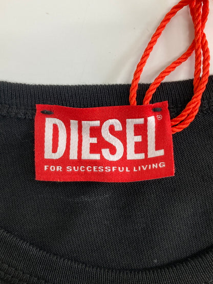 【中古品】【レディース】 DIESEL ディーゼル A16839 UNCUTIE-LONG SS TEE 半袖Tシャツ ショートスリーブ 168-260913-YS-08-hon サイズ：S カラー：ブラック 万代Net店