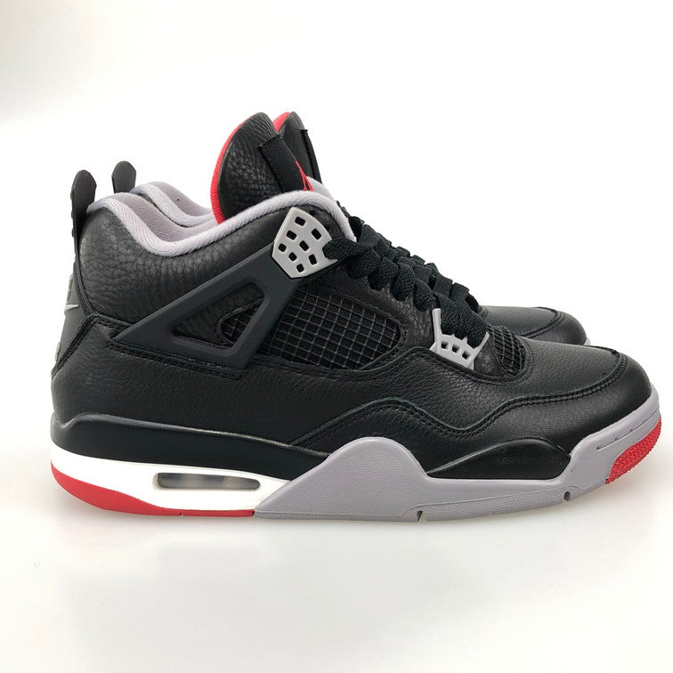 【中古美品】【メンズ/レディース】 NIKE ナイキ FV5029-006 AIR JORDAN 4 RETRO BLACK FIRE RED-CEMENT GREY 160-251014-SY-02-iwa 万代Net店
