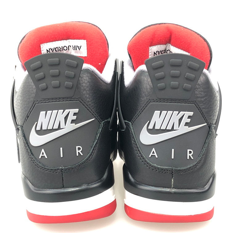 【中古美品】【メンズ/レディース】 NIKE ナイキ FV5029-006 AIR JORDAN 4 RETRO BLACK FIRE RED-CEMENT GREY 160-251014-SY-02-iwa 万代Net店