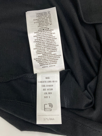 【中古品】【レディース】 DIESEL ディーゼル A16839 UNCUTIE-LONG SS TEE 半袖Tシャツ ショートスリーブ 168-260913-YS-08-hon サイズ：S カラー：ブラック 万代Net店