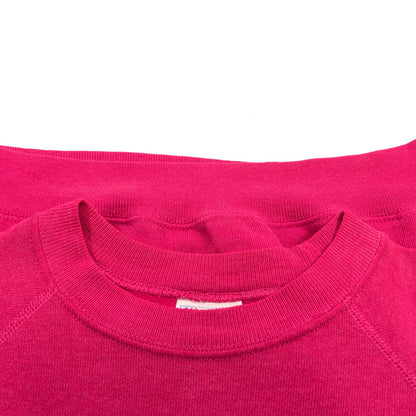 【中古品】【メンズ】 HANES ヘインズ 80S EAGLE PRINT CREW SWEAT SHIRT イーグルプリント クルーネック スウェットシャツ トレーナー トップス 146-260812-hn-03-fur サイズ：L カラー：ピンク 万代Net店