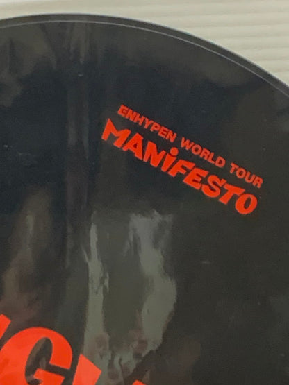 【中古美品】 ENHYPEN MANIFESTO ソンフン うちわ エンハイフン アイドル グッズ カード 084-250815-em-04-min 万代Net店