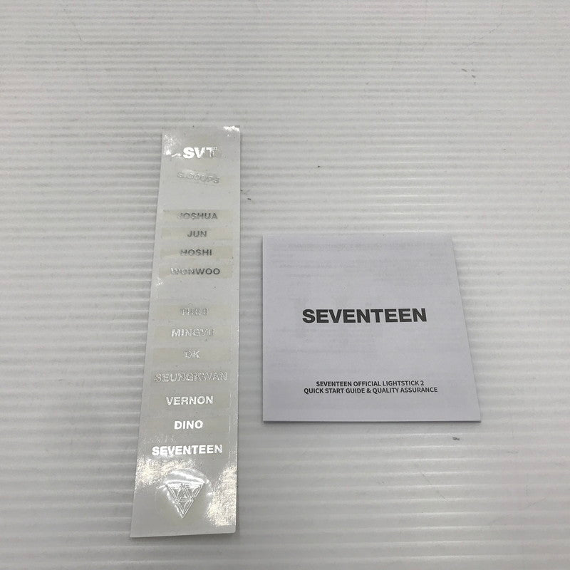 【中古品】 まとめ売り SEVENTEEN グッズ セット OFFICIAL LIGHT STICK VER.2(ペンライト) マガジン 『An Ode』Kit Ver.等 開封済み 084-260804-ti-03-tag 万代Net店