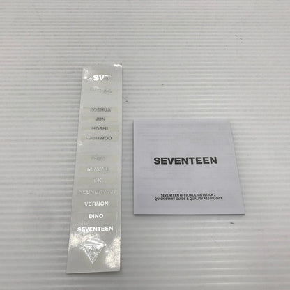 【中古品】 まとめ売り SEVENTEEN グッズ セット OFFICIAL LIGHT STICK VER.2(ペンライト) マガジン 『An Ode』Kit Ver.等 開封済み 084-260804-ti-03-tag 万代Net店