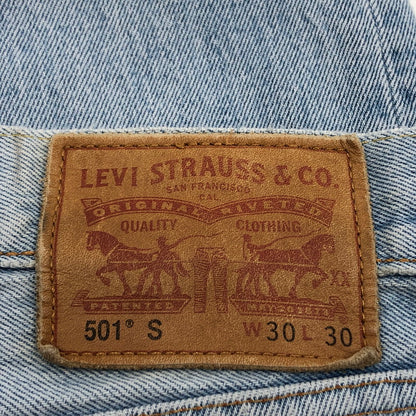 【現状渡し品】【メンズ】 Levi's リーバイス 501 デニムパンツ ボトムス 145-251215-hn-04-fur サイズ：W30 L30 カラー：ブルー系 万代Net店