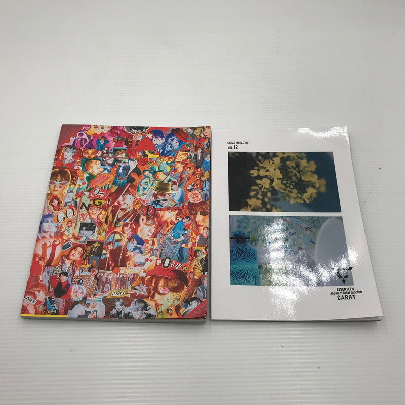 【中古品】 まとめ売り SEVENTEEN グッズ セット OFFICIAL LIGHT STICK VER.2(ペンライト) マガジン 『An Ode』Kit Ver.等 開封済み 084-260804-ti-03-tag 万代Net店