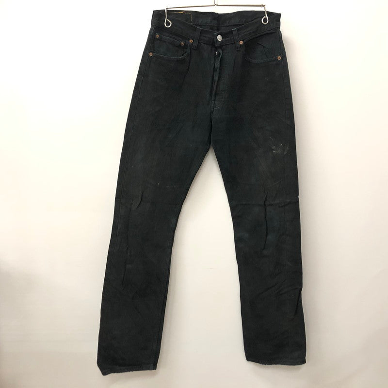 【中古品】【メンズ】 Levi's リーバイス 501 DENIM PANT デニムパンツ 156-240216-tk-4-tei サイズ：W31 カラー：ブラック 万代Net店