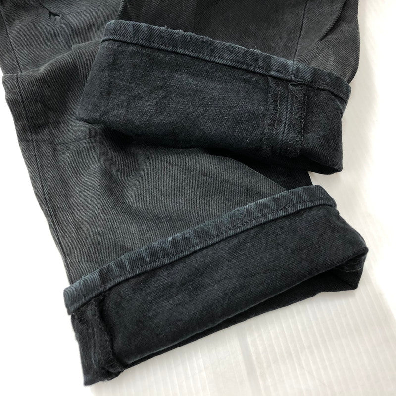 【中古品】【メンズ】 Levi's リーバイス 501 DENIM PANT デニムパンツ 156-240216-tk-4-tei サイズ：W31 カラー：ブラック 万代Net店