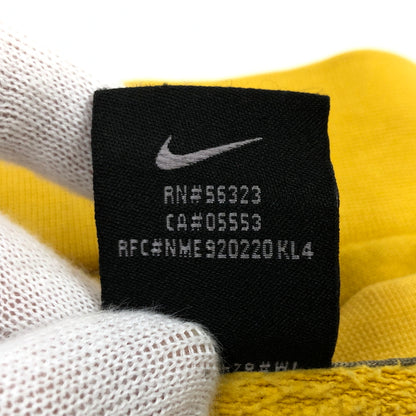 【現状渡し品】【メンズ】 NIKE ナイキ 00S LOGO SWEATSHIRT ロゴ スウェットシャツ トレーナー トップス 146-260812-hn-05-fur サイズ：M カラー：イエロー 万代Net店