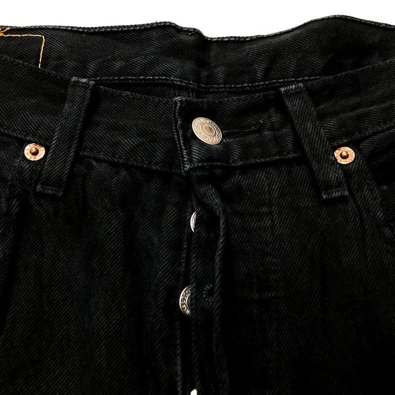 【中古品】【メンズ】 Levi's リーバイス 501 DENIM PANT デニムパンツ 156-240216-tk-4-tei サイズ：W31 カラー：ブラック 万代Net店