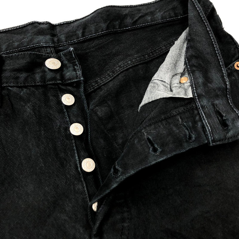 【中古品】【メンズ】 Levi's リーバイス 501 DENIM PANT デニムパンツ 156-240216-tk-4-tei サイズ：W31 カラー：ブラック 万代Net店