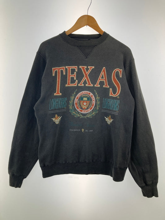 【現状渡し品】【メンズ】 GALT SAND ガルトサンド TEXAS LONGHORNS SWEATSHIRT テキサスロングホーンズスウェットシャツ トップストレーナー 178-260913-YS-01-hon サイズ：S カラー：グレー 万代Net店