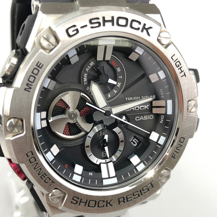 【中古品】【メンズ】 CASIO カシオ G-SHOCK GST-B100-1AJF 腕時計 本体のみ 196-251015-SY-01-iwa 万代Net店