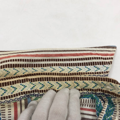 【現状渡し品】【メンズ】 INDIAN MOTOR CYCLE インディアンモトサイクル L/S STRIPE SHIRT IM24478 長袖 ストライプシャツ カジュアルシャツ トップス 145-260302-hn-04-fur サイズ：M カラー：マルチカラー 万代Net店