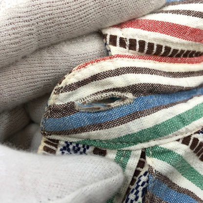 【現状渡し品】【メンズ】 INDIAN MOTOR CYCLE インディアンモトサイクル L/S STRIPE SHIRT IM24478 長袖 ストライプシャツ カジュアルシャツ トップス 145-260302-hn-04-fur サイズ：M カラー：マルチカラー 万代Net店