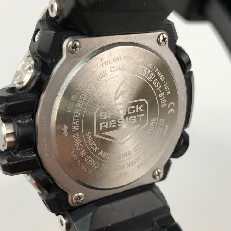 【中古品】【メンズ】 CASIO カシオ G-SHOCK GST-B100-1AJF 腕時計 本体のみ 196-251015-SY-01-iwa 万代Net店