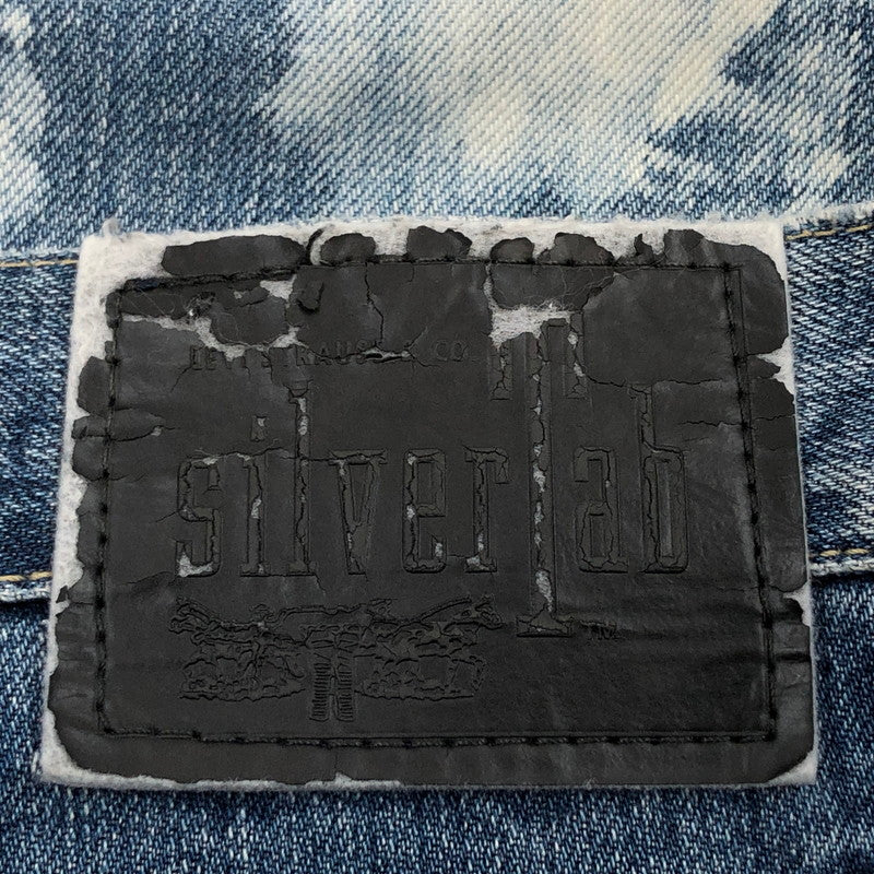 【ジャンク品】【メンズ】 Levi's リーバイス SILVERTAB シルバータブ ルーズフィット デニムパンツ ボトムス 157-251215-hn-05-fur サイズ：不明 カラー：インディゴ 万代Net店