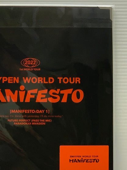 【中古美品】 ENHYPEN MANIFESTO プレミアムフォト ジェイク エンハイフン アイドル グッズ カード 084-250815-em-08-min 万代Net店