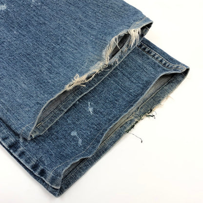 【ジャンク品】【メンズ】 Levi's リーバイス SILVERTAB シルバータブ ルーズフィット デニムパンツ ボトムス 157-251215-hn-05-fur サイズ：不明 カラー：インディゴ 万代Net店
