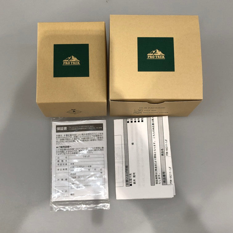 【中古品】【メンズ/レディース】 CASIO カシオ PRW-6621Y ソーラー電波時計 腕時計 カシオ BLACK 197-251015-SY-02-iwa カラー：BLACK 万代Net店