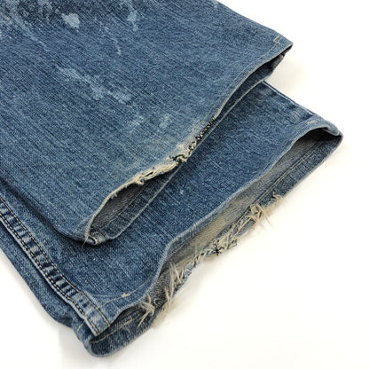 【ジャンク品】【メンズ】 Levi's リーバイス SILVERTAB シルバータブ ルーズフィット デニムパンツ ボトムス 157-251215-hn-05-fur サイズ：不明 カラー：インディゴ 万代Net店