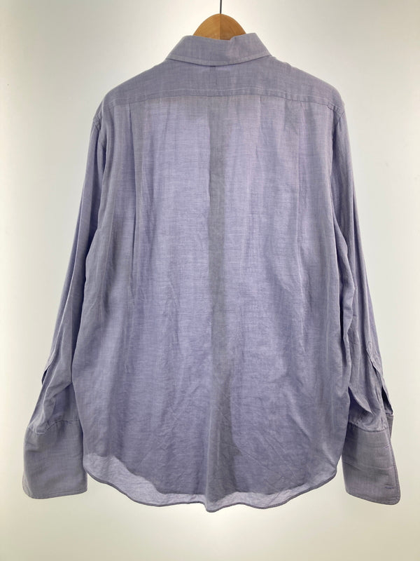 【中古品】【メンズ】 YOHJI YAMAMOTO D'URBAN A.A.R ヨウジヤマモトダーバンエーエーアール LONG SLEEVE SHIRT ロングスリーブシャツ トップス 178-260913-YS-02-hon サイズ：L カラー：ブルー系 万代Net店