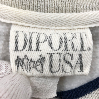 【現状渡し品】【メンズ】 DIPORT USA ディポート ユーエスエー 80S SANTA MONICA PRINT SWEAT SHIRT プリント スウェットシャツ トレーナー トップス 146-260812-hn-07-fur サイズ：L カラー：グレー 万代Net店