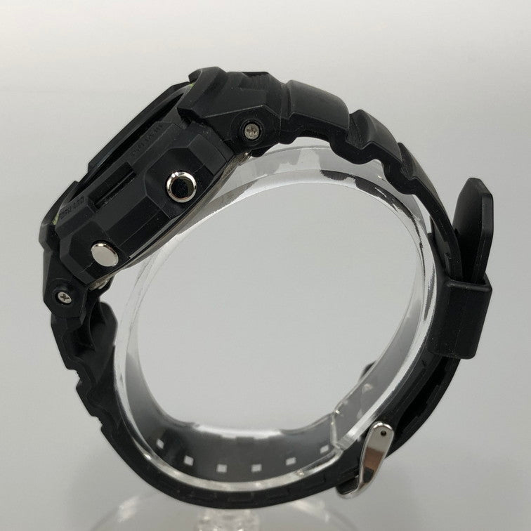 【中古品】【メンズ】 CASIO カシオ G-SHOCK AWR-M100SDC-1A 腕時計 メンズ アナデジ 防水 ソーラー ブラック ライム 196-251015-SY-03-iwa カラー：BLACK 万代Net店