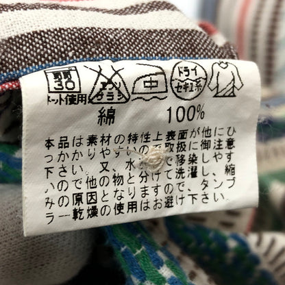 【現状渡し品】【メンズ】 INDIAN MOTOR CYCLE インディアンモトサイクル L/S STRIPE SHIRT IM24478 長袖 ストライプシャツ カジュアルシャツ トップス 145-260302-hn-04-fur サイズ：M カラー：マルチカラー 万代Net店