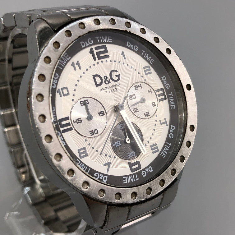 【中古品】【メンズ/レディース】 DOLCE&GABBANA ドルチェアンドガッバーナ DOLCE ＆ GABBANA 腕時計 本体のみ 電池切れ 198-251015-SY-05-iwa 万代Net店