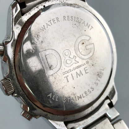 【中古品】【メンズ/レディース】 DOLCE&GABBANA ドルチェアンドガッバーナ DOLCE ＆ GABBANA 腕時計 本体のみ 電池切れ 198-251015-SY-05-iwa 万代Net店