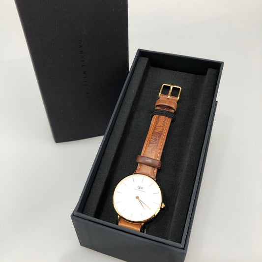 【中古品】【メンズ/レディース】 DANIELWELLINGTON 腕時計 電池切れ 198-251015-SY-06-iwa 万代Net店