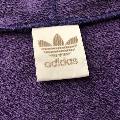 【中古品】【メンズ】 adidas アディダス 80'S DESCENTE製 PULLOVER PARKA ヴィンテージ アディダス パーカー 148-231129-tk-9-tei サイズ：M-L カラー：パープル 万代Net店